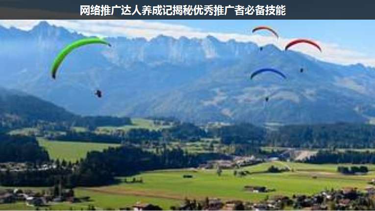 網(wǎng)絡(luò)推廣達(dá)人養(yǎng)成記揭秘優(yōu)秀推廣者必備技能