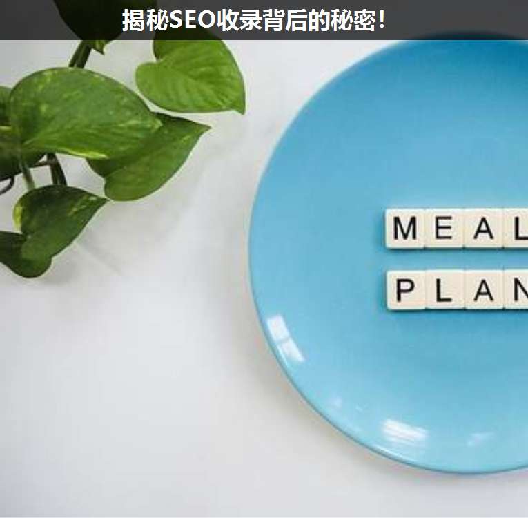 揭秘SEO收錄背后的秘密!