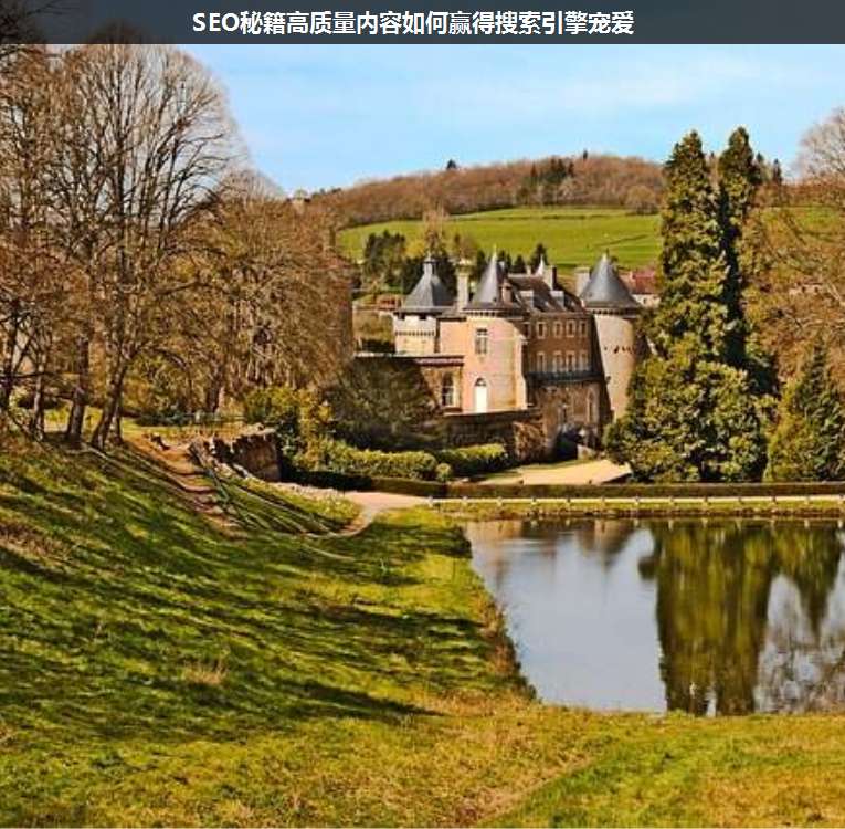 SEO秘籍高質(zhì)量內(nèi)容如何贏得搜索引擎寵愛