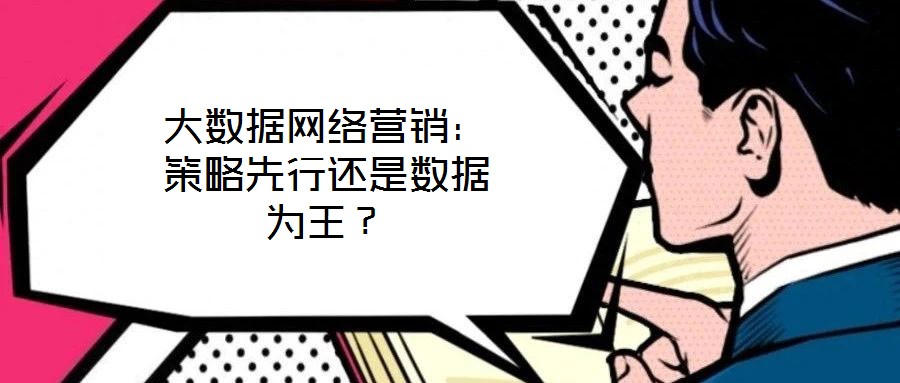 大數(shù)據(jù)網(wǎng)絡(luò)營銷：策略先行還是數(shù)據(jù)為王？