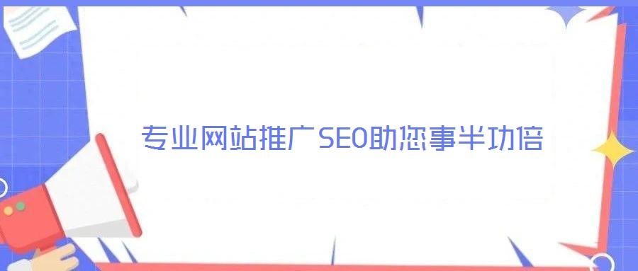  專業(yè)網(wǎng)站推廣SEO助您事半功倍