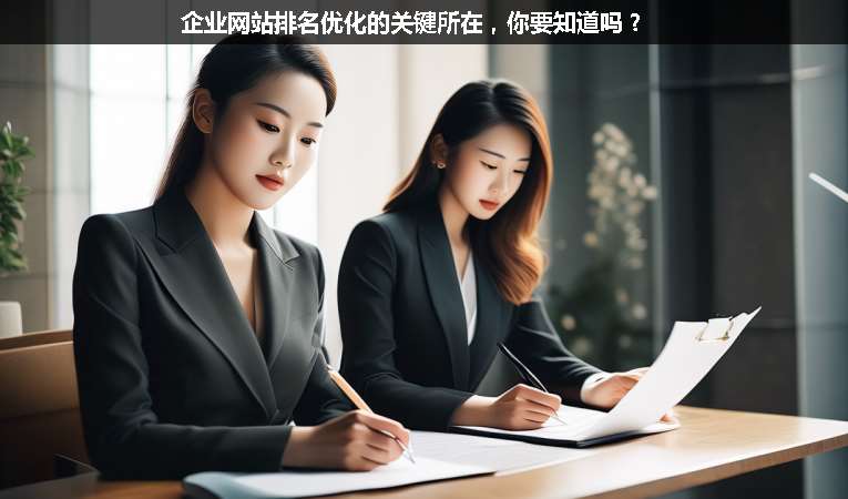 企業(yè)網(wǎng)站排名優(yōu)化的關(guān)鍵所在，你要知道嗎？