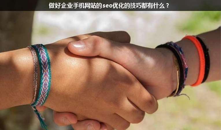 做好企業(yè)手機網(wǎng)站的seo優(yōu)化的技巧都有什么？